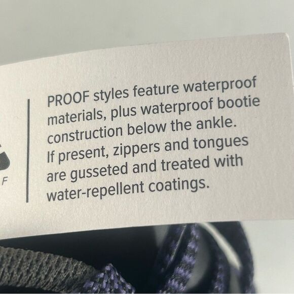 Teva Geotrecca RP Mid Waterproof Hiking Boot Black Gray Womens Size 7 - Picture 3 of 10